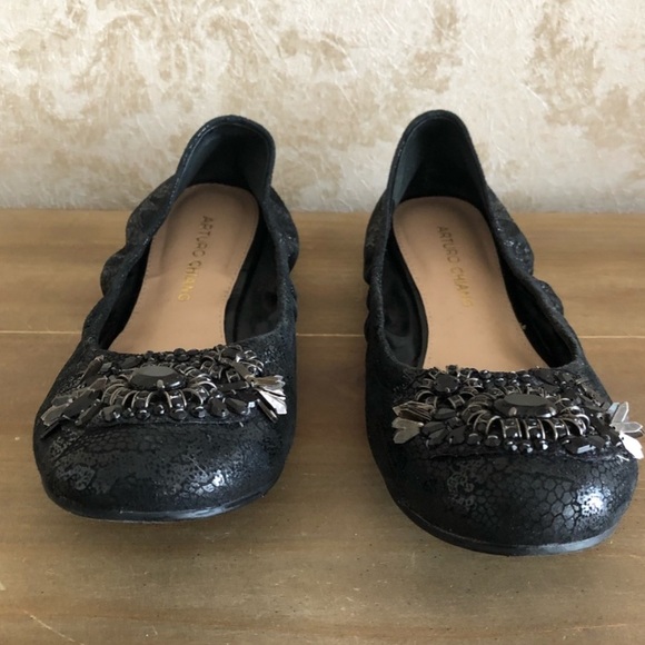 Arturo Chiang beaded flats - Picture 5 of 7